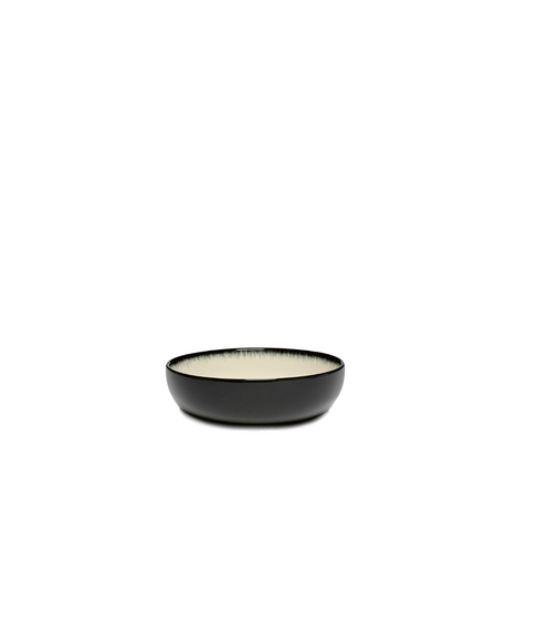 Dé Tableware Bowl XS white/black variation D - SERAX