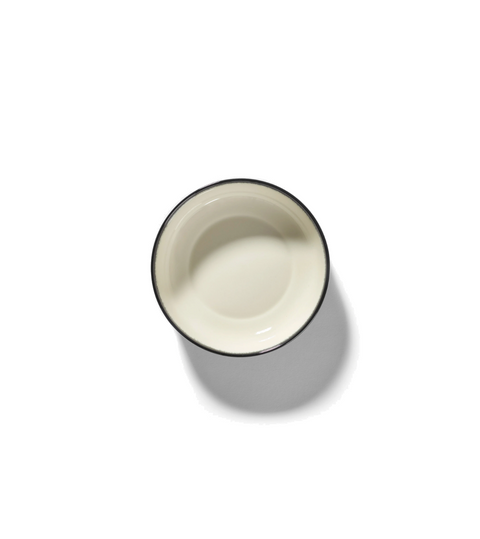 Dé Tableware Bowl S white/black variation D - SERAX
