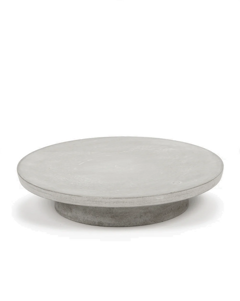 Cakestand L Simple plate grey - Serax