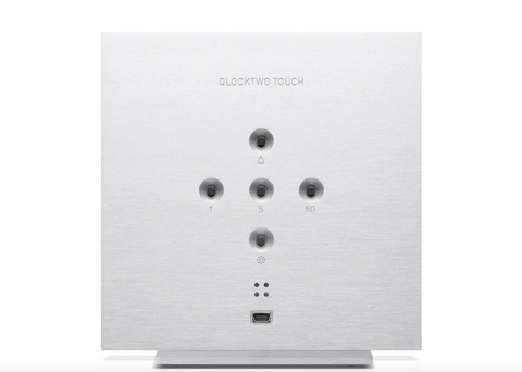 Qlocktwo Touch Vintage Copper - QLOCKTWO
