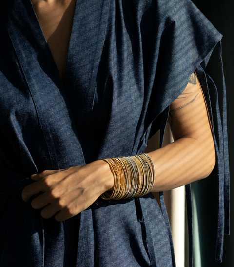 Jewellery Bracelet Sel & Poivre Or - LA MOLLLA