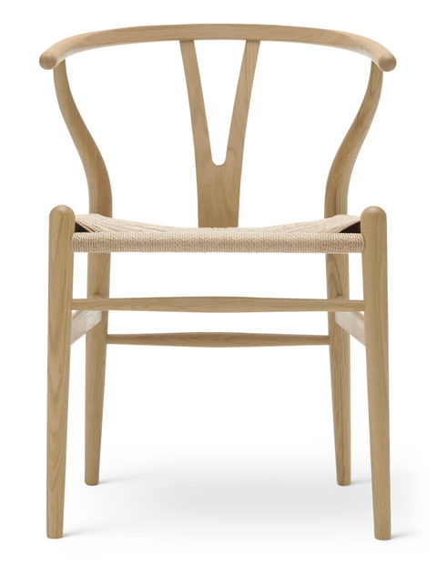 CH24 Wishbone Chair Oak Soap - CARL HANSEN