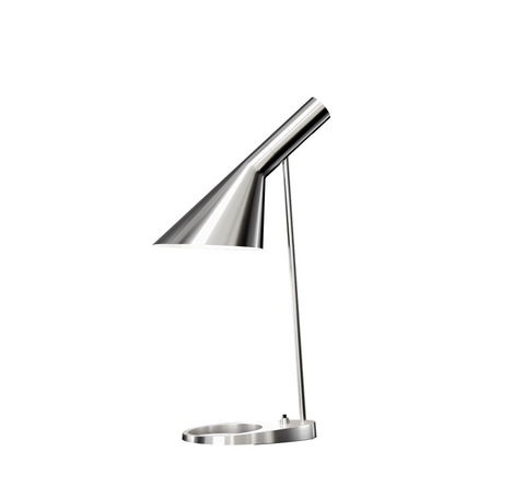 AJ Table Stainless Steel Polished - LOUIS POULSEN