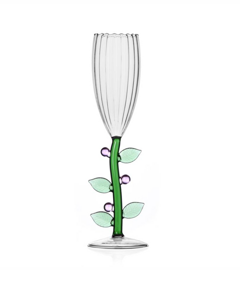 Botanica 6 x Flute Glasses - ICHENDORF