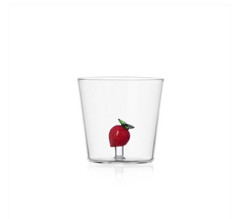 Fruits & Vegetables 4 x Tumbler Glasses - ICHENDORF
