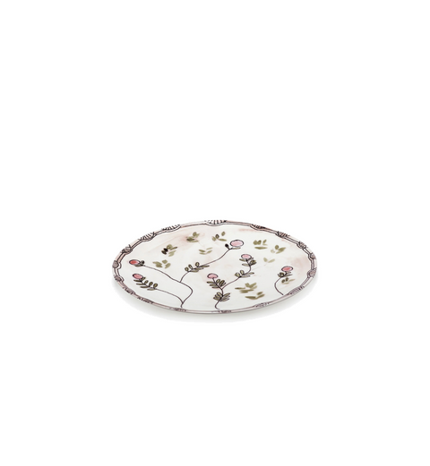 Marni Starter plate Mirtillo Nude Midnight Flowers - SERAX