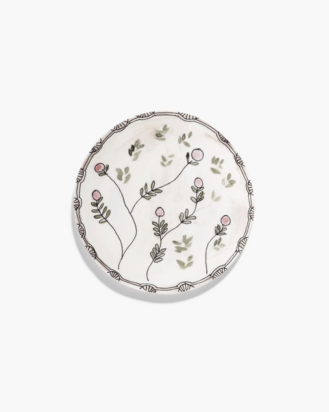 Marni Starter plate Mirtillo Nude Midnight Flowers - SERAX