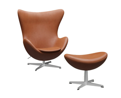Egg + Ottoman - FRITZ HANSEN