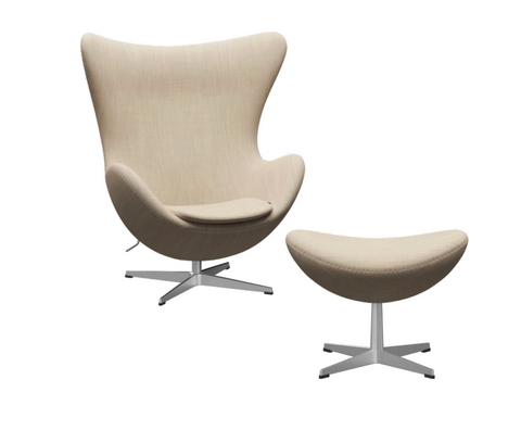 Egg + Ottoman - FRITZ HANSEN