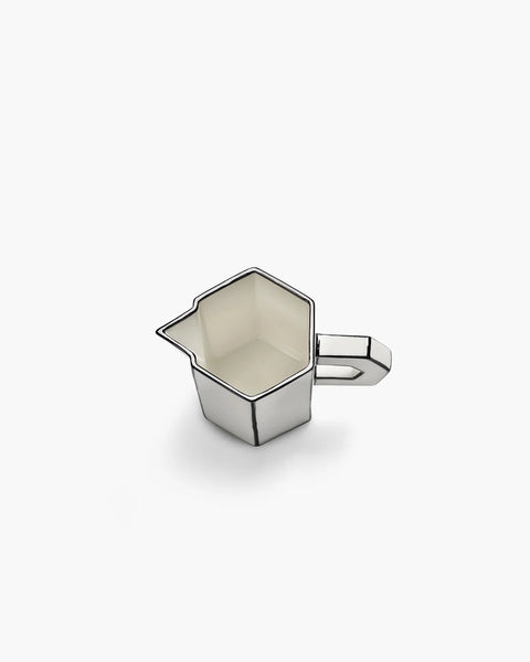 Jug white - black Carte Blanche - SERAX
