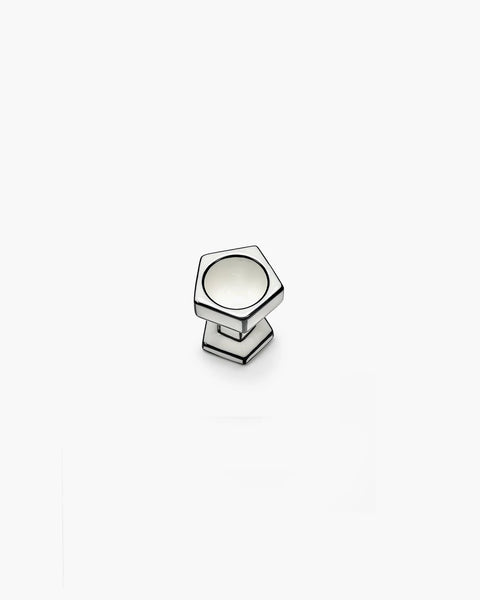 Egg cup white - black Carte Blanche - SERAX