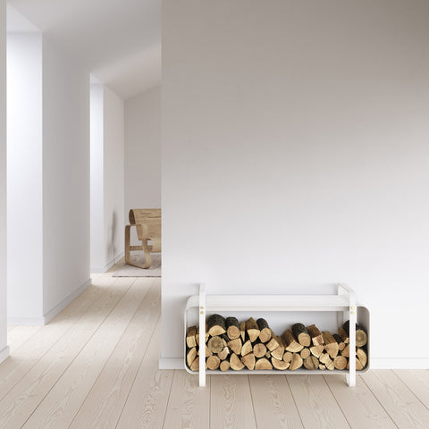 Ninne Bench White - ELDVARM