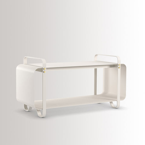 Ninne Bench White - ELDVARM