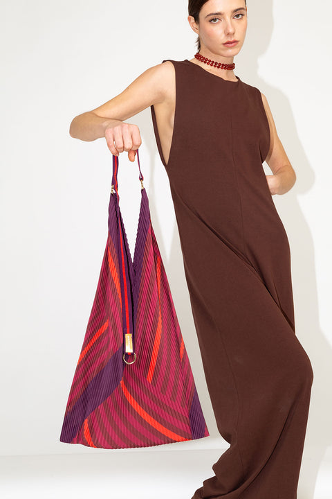 Pleated Y Bag Stefania - MULTITUDE