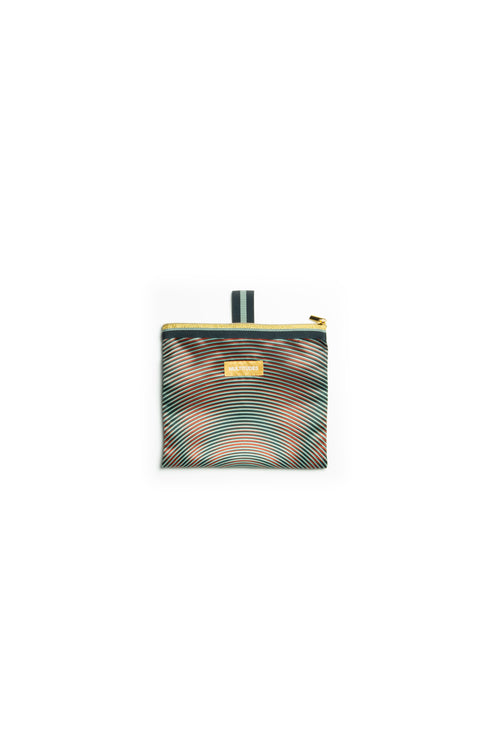 Pleated Y Bag Isabella Green + Pouch - MULTITUDE