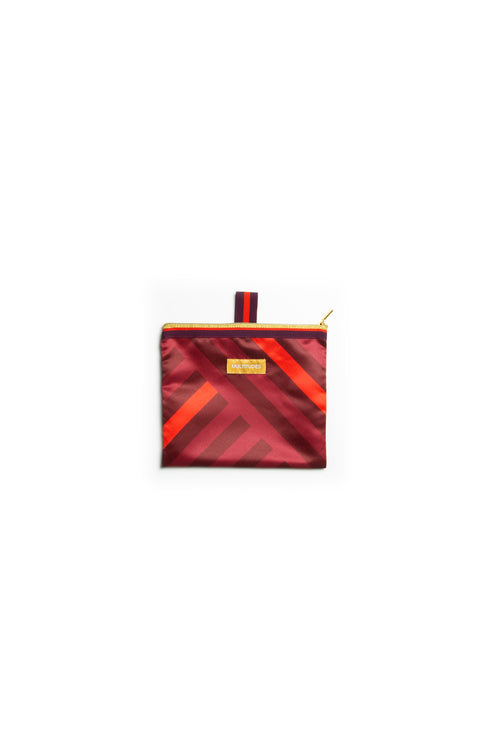 Pleated Y Bag Stefania + Pouch - MULTITUDE