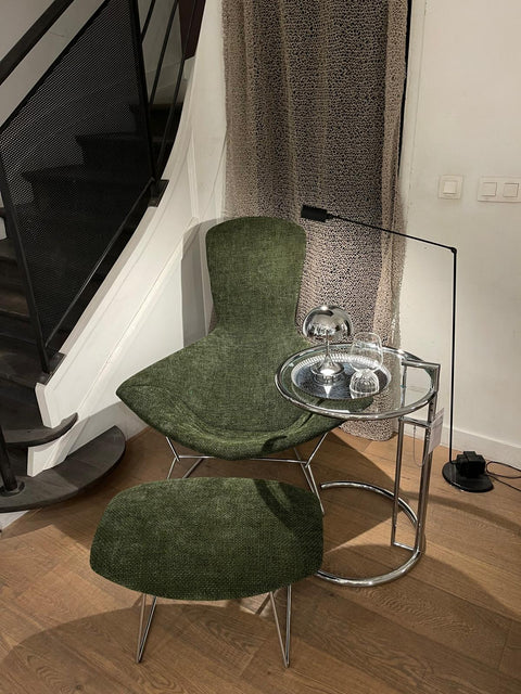 Bertoia Bird Chair + Ottoman - KNOLL