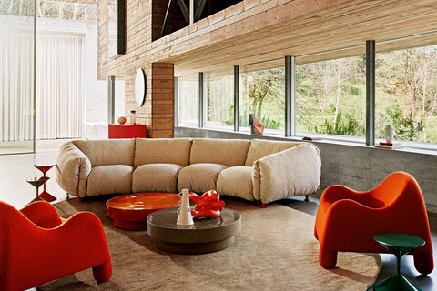 Ta.Ba.Ce Low table Orange - ZANOTTA