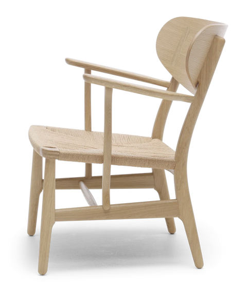 CH22 Lounge Chair Oak Soap - CARL HANSEN