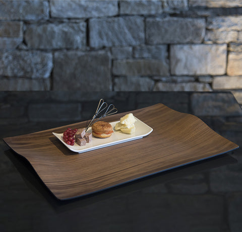 Serving Tray Vivanda Walnut - LEGNOART