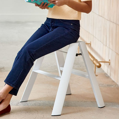 Step Stool White  - PERIGOT