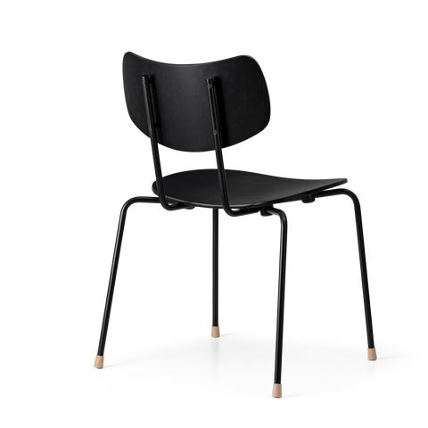 VLA26T Vega Chair Oak Black - CARL HANSEN