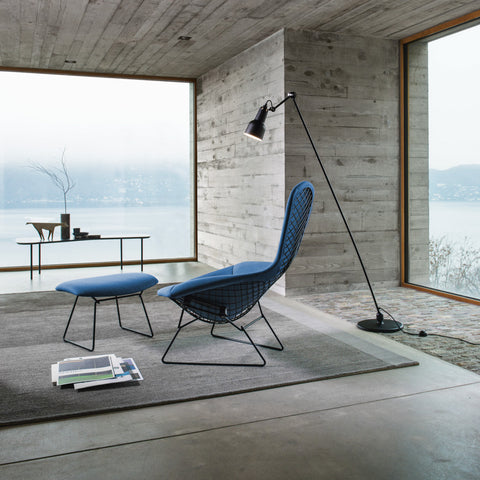 Bertoia Bird Chair + Ottoman - KNOLL