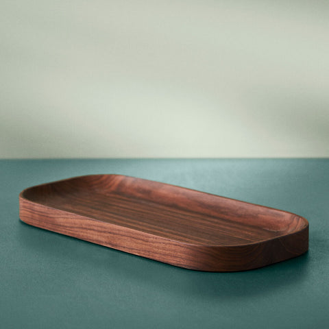 Carved wood tray - WARM NORDIC