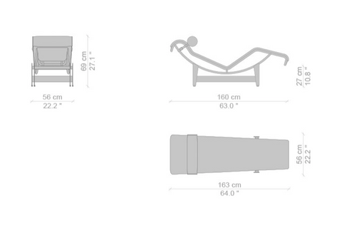 LC4 Chaise Longue - CASSINA