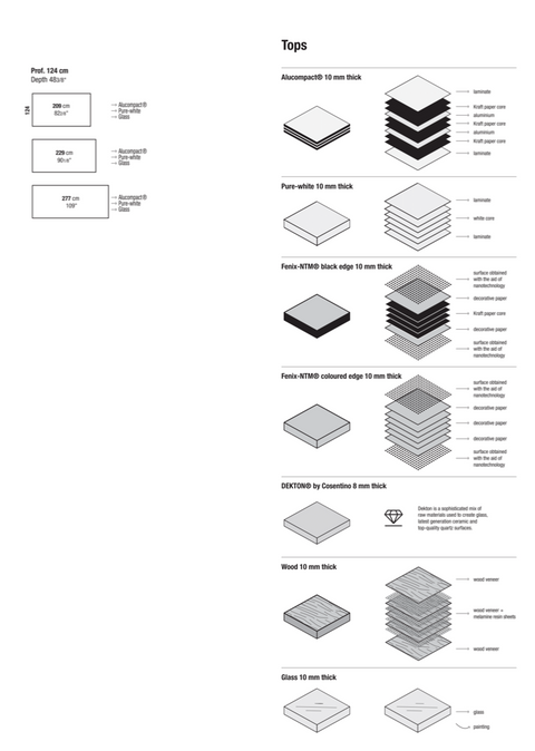 Maki Table - KRISTALIA