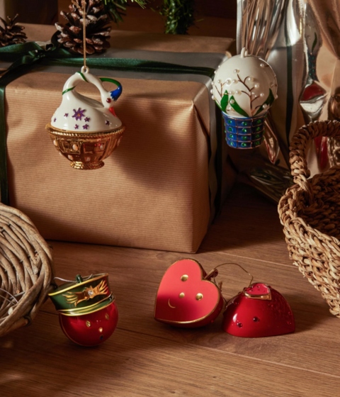 Christmas ornement in porcelain - ALESSI