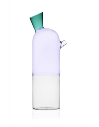 Travasi Bottle clear/lilac/green - ICHENDORF
