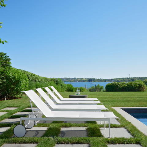 Outdoor Adjustable Chaise  - KNOLL