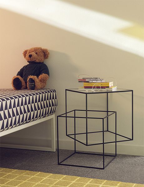 Thin Black Table - CAPPELLINI